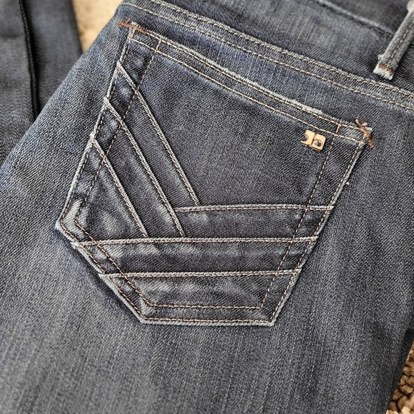 Joe's Jeans Dark Blue Flare & Wide Leg Denim - Picture 5 of 10